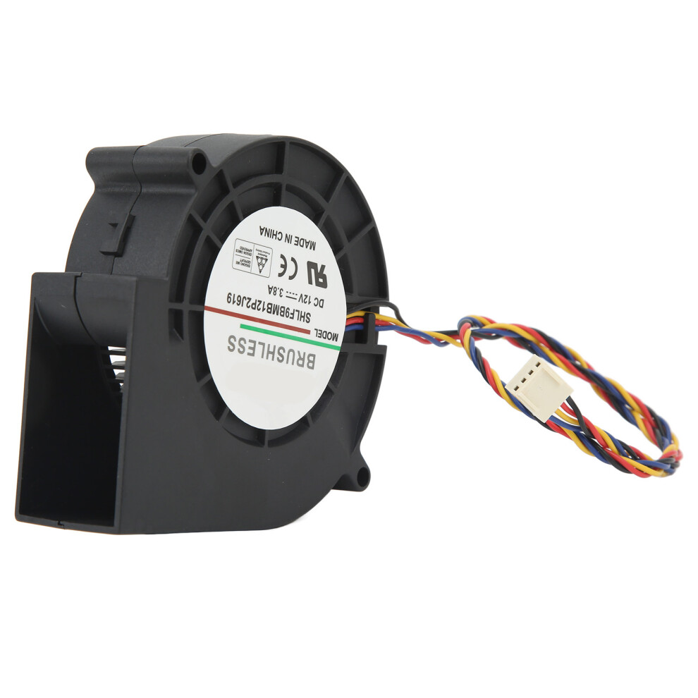 Brushless Cooling Fan Dual Ball Bearing 7000Rpm Dc 12V 3.8A 604725136114