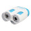(Blue) Portable Handheld Microscope 2 Inch Screen 900mAh Battery 4