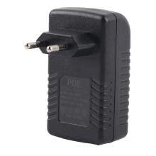 (EU) DC-48V-0,5A-Netzteil-Injector-24W-POE-Adapter-Stecker