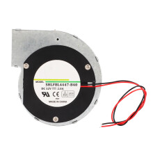 DC12V 2A bürstenloser Kühlventilator 62,49 CFM hochtemperaturbeständig