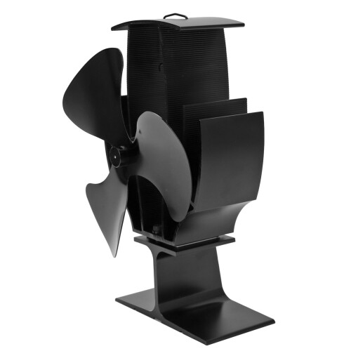 3-Blatt Wärmegesteuerter Ofenventilator 1500 U/min 200-250 cfm 1