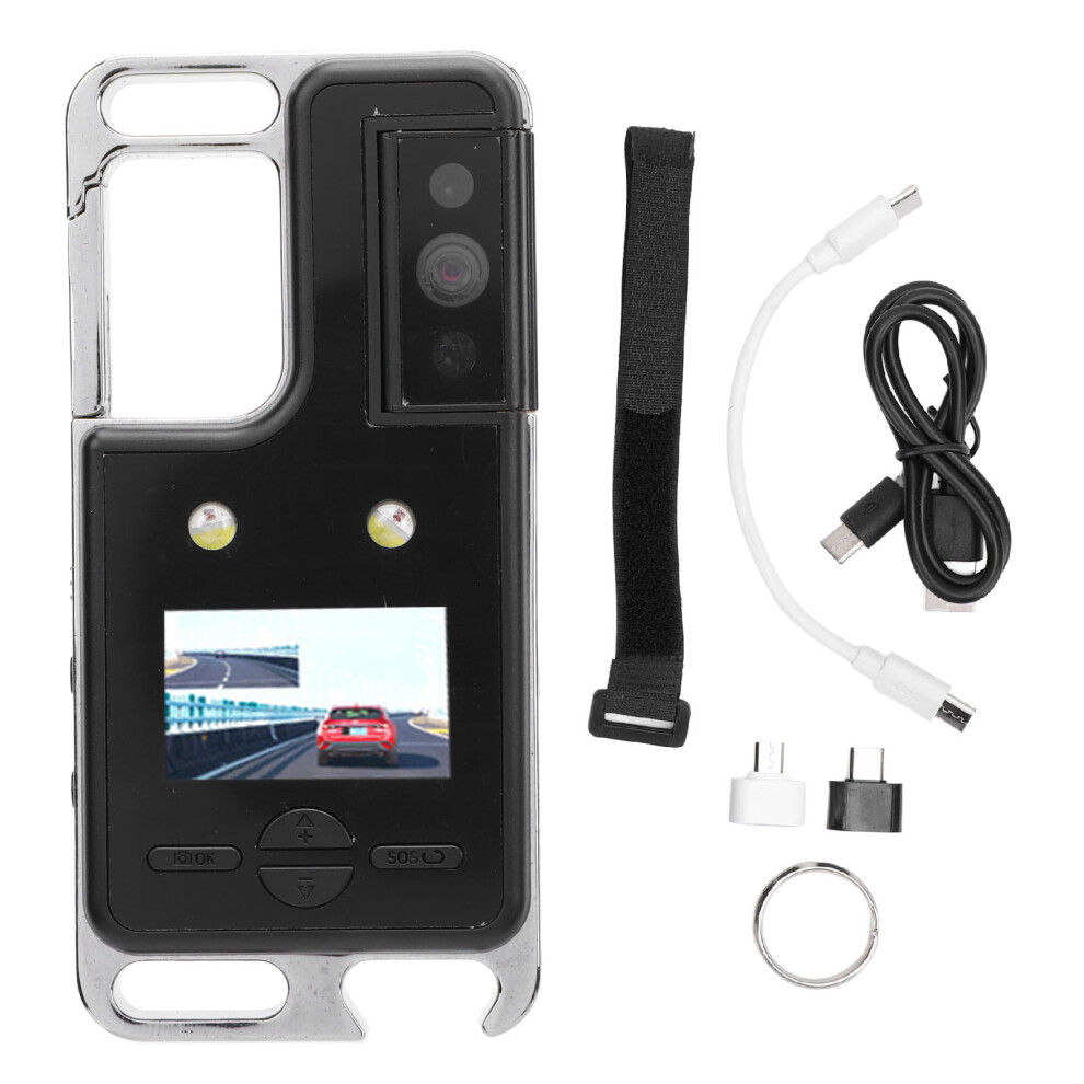 2K Camera 180 Rotatable Lens 1.14" Screen Cycling Recorder 32Gb Light 643505076271