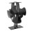 3-Blatt Wärmegesteuerter Ofenventilator 1500 U/min 200-250 cfm 3