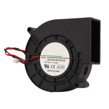 12V Gebläseventilator DC12V 5400 U/min bürstenlos PBT-Glasfaser Kupfer