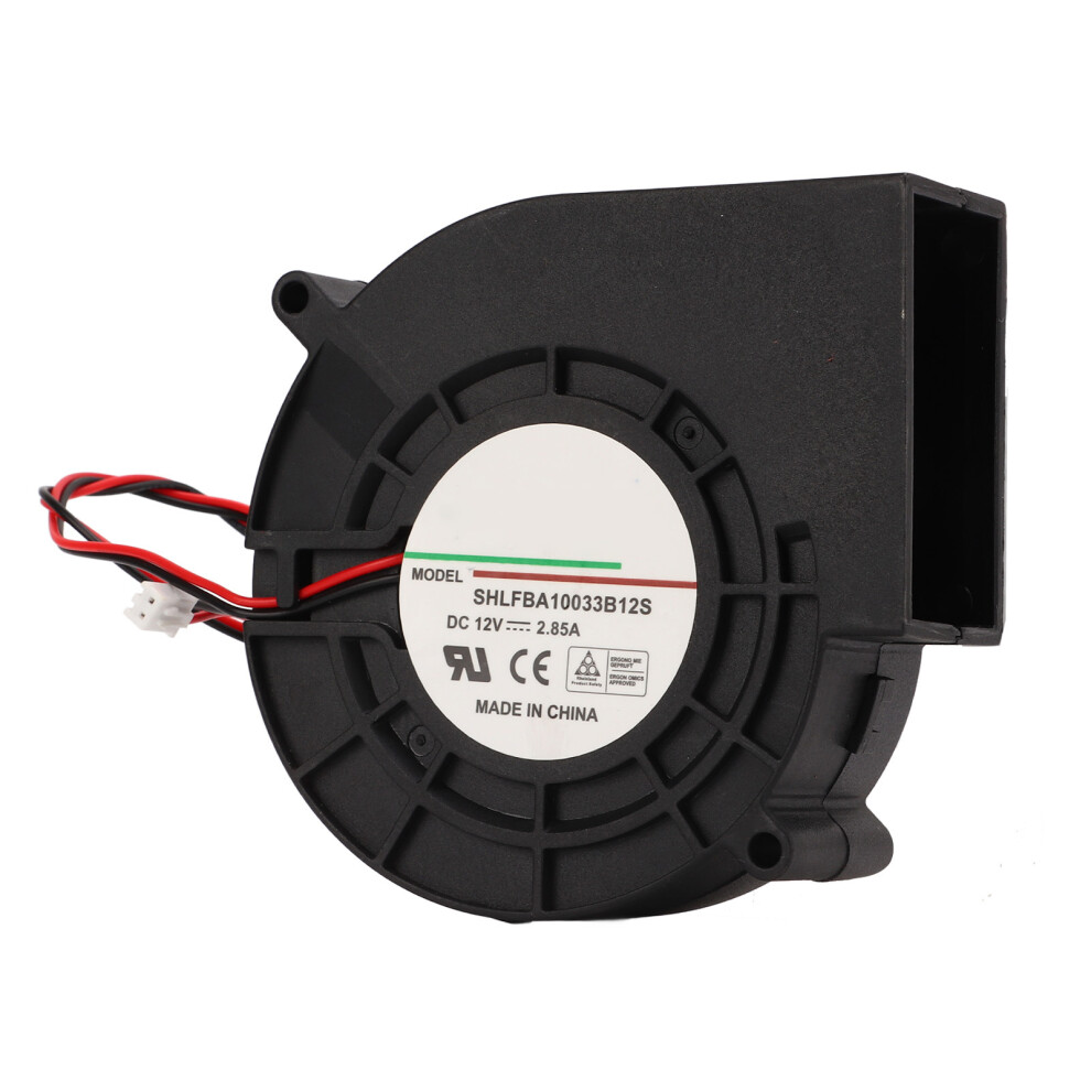 12V Blower Fan Dc12v 5400Rpm Brushless Pbt Glass Fiber Copper 604725136176