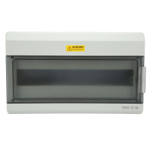 (18 Way 37x22x11cm/14.6x8.7x4.3in) Wasserdichte Elektronik-Verteilerdose 18-polig 37x22x11cm