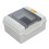 (5 Way) Waterproof Distribution Box 6 Way Indoor Outdoor 4