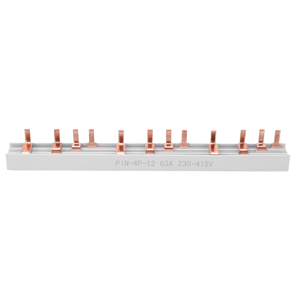 4P Circuit Breaker Bus Bar Terminal 63A 230-415V Red Copper Industry 604725095428