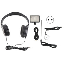 (EU Plug) Wasserrohr-Leckage-Detektor Schallverstärker Headset