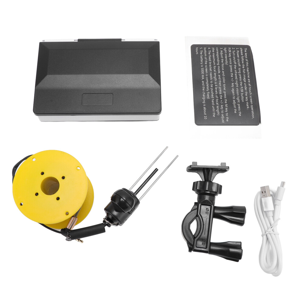 1080P Underwater Fishing Camera 5Mp 195 Wide Angle 5In 20M 643505070392