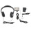 (US Plug) Wasserrohr-Leckage-Detektor Schallverstärker Headset 1