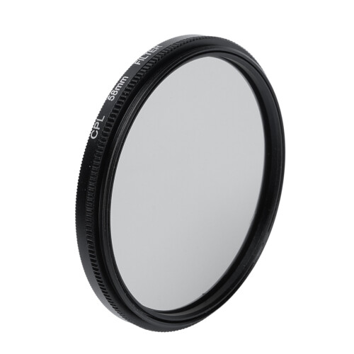 (58mm) CPL Filter 55mm Ultra Slim Multi Coated Optical Glass with Case 2