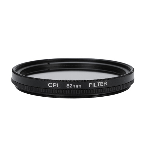 (52mm) CPL Filter 55mm Ultra Slim Multi Coated Optical Glass with Case 2