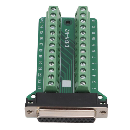 (DB25-M2) 25Pin Terminal Block Connector Rivet Type PCB Signal Module DB25-G2 1