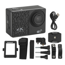 4K Camera 2.0 Inch IPS 170 Wide Angle Stabilization DV Rainproof