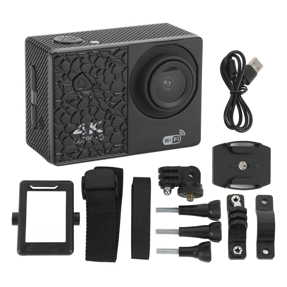 4K Camera 2.0 Inch Ips 170 Wide Angle Stabilization Dv Rainproof 643505165982