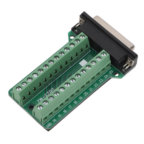 (DB25-M2) 25Pin Terminal Block Connector Rivet Type PCB Signal Module DB25-G2 2