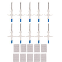 (2.12x12mm) 10 Packs Animal Microchip RFID Implant Kit ISO11784/11785 2.12x12mm