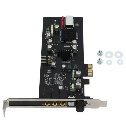 Sound Card 24 Bit 96 Khz Optical Coaxial Decoder Audio for Gaming 1