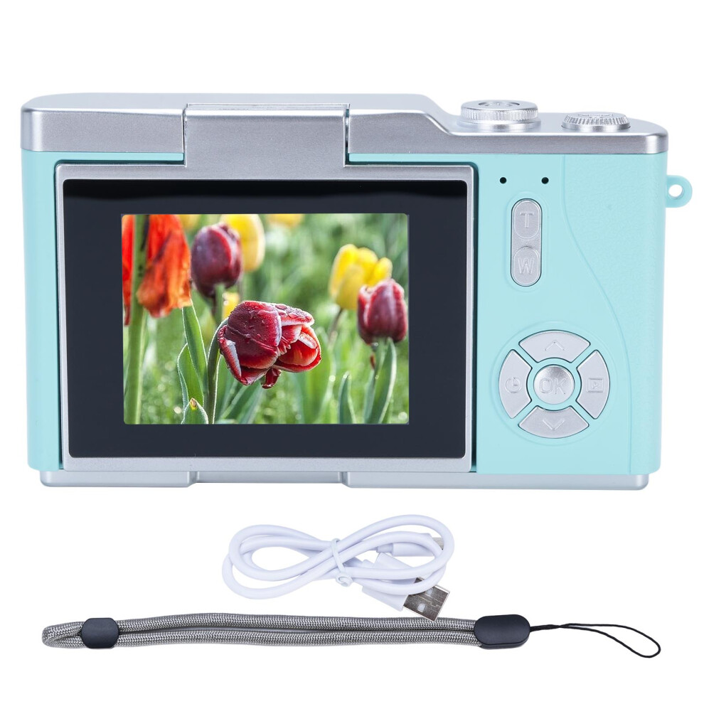 () Digital Camera 1080P 48Mp 2.4 Inch Hd Display 8X Zoom Green/White 643505178234