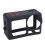 (Black) Silicone Cover for Action 5 Pro Anti-Drop Lens Protector Gray 4