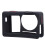 (Black) Silicone Cover for Action 5 Pro Anti-Drop Lens Protector Gray 3