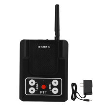 (US Plug) Desktop Intercom 80dB 5W Wall Mount Adjustable Frequency System