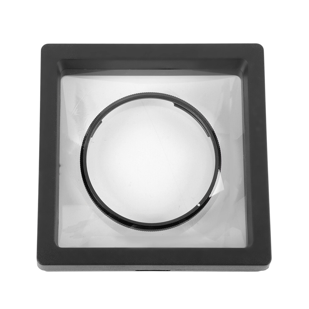 (Black) Lens Decoration Ring Cap For Gr3x Hdf Camera Aluminum Alloy Black 643505167931