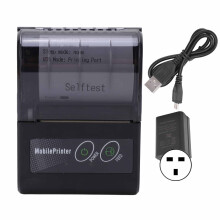 (UK Plug) Bluetooth-Thermodrucker Mini für iOS Android UK-Stecker