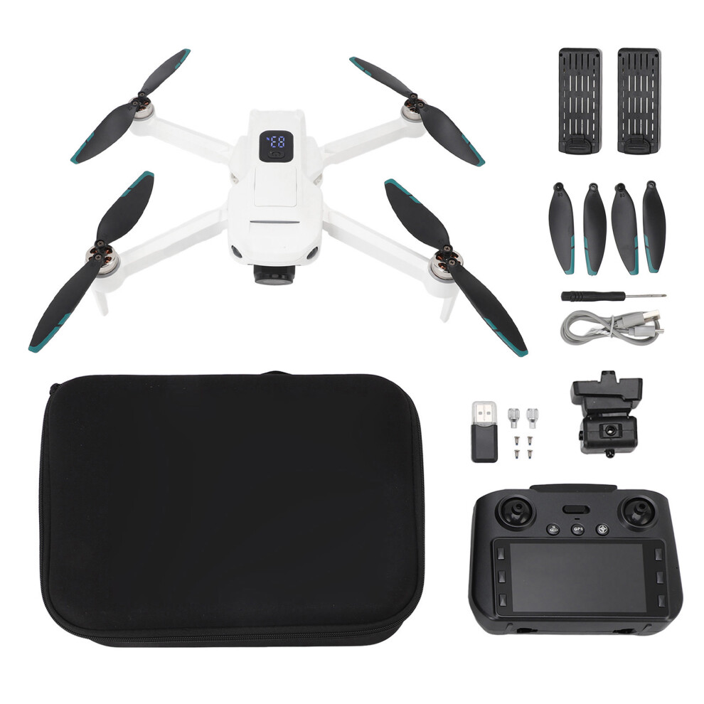 (2Pcs Battery) Dual Camera Drone App Obstacle Avoidance Wifi 5G Rc 2Pcs Battery 643505166347