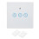 (3 Gang) Smart Wireless Touch Panel Switch 433MHz Waterproof 3 Gang 1