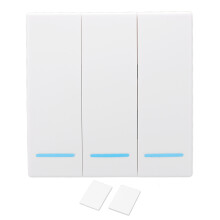 (3 Gang) Funk-Lichtschalter Smart 433MHz 3-Kanal für Home/Office