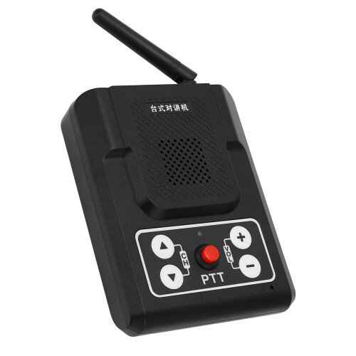 (US Plug) Desktop Intercom 80dB 5W Wall Mount Adjustable Frequency System 1