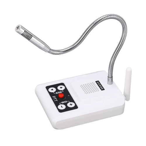 (EU Plug) Desktop-Intercom 80dB 5W Zwei-Wege-WLAN mit Mikrofon 2