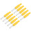 (Yellow) 10 Stk 4mm Messing-Banana-Stecker Grün 1