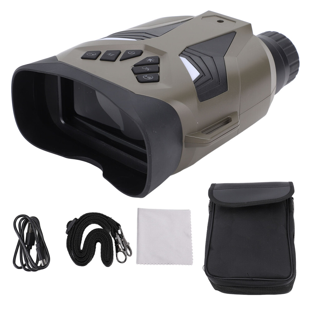 (Matte ) Digital Binoculars 4K 48Mp 8X Zoom 3In Screen Rechargeable Gold 643505166743