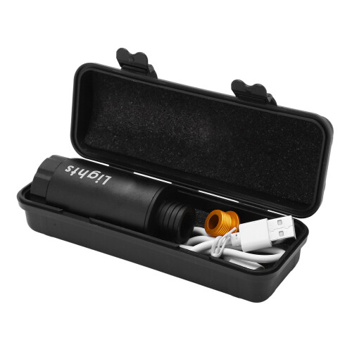 (With Pattern) Mini Tracer Unit Black UV LED Fluorescence Props 11mm CCW 14mm CW 2