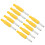 (Yellow) 10 Stk 4mm Messing-Banana-Stecker Grün 3