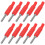 (Red) 10 Stk 4mm Messing-Banana-Stecker Grün 4