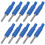 (Blue) 10 Stk 4mm Messing-Banana-Stecker Grün 4
