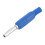 (Blue) 10 Stk 4mm Messing-Banana-Stecker Grün 5