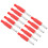 (Red) 10 Stk 4mm Messing-Banana-Stecker Grün 3