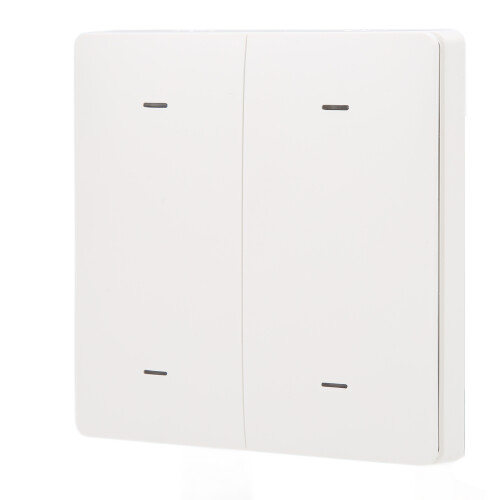 4-Gang Smart Light Switch White High-Temp ZigBee 2