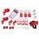 Loto-Set: Tag Hasp Padlock & Aufbewahrungstasche 2