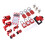 Loto-Set: Tag Hasp Padlock & Aufbewahrungstasche 4