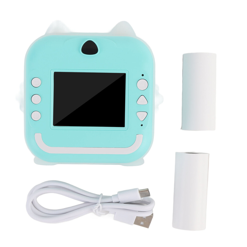 () 1080P Instant Print Camera 48Mp Selfie Green/Pink 643505070941