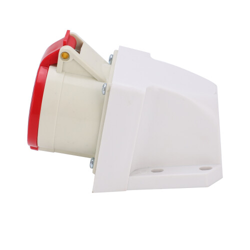 2pcs 4Pin 32A 3P IP67 Waterproof Wall Mount 380V 1