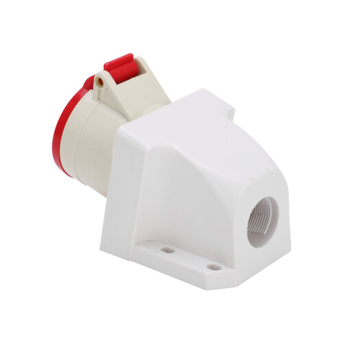 2pcs 4Pin 32A 3P IP67 Waterproof Wall Mount 380V 2