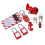 Absperr-Set mit Vorhängeschlössern, Sicherungsschaltern und Schildern 5