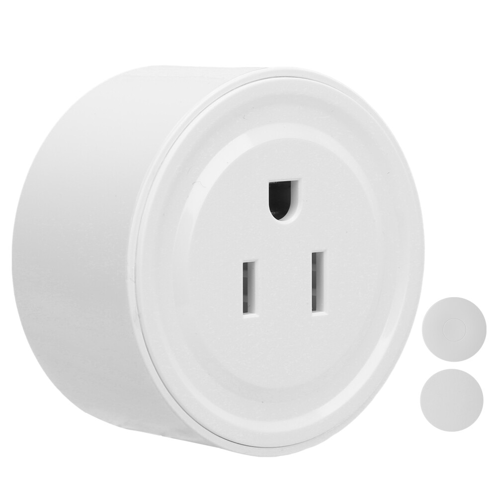 2Pcs Smart Socket Outlet Wireless Remote Switch Self Powered 604725144195
